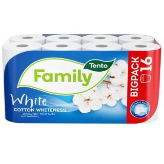 Toaletný papier 2-vr, CEL, Tento Family White 16