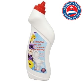 WC gel antibakteriálny Flowers, 750ml