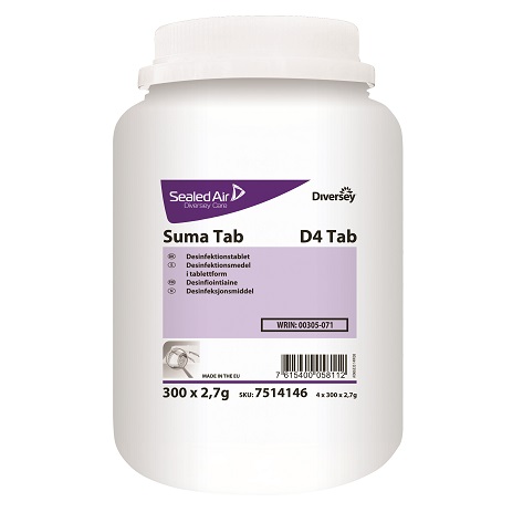 Tablety chlórové Suma Tab D4, 300 ks