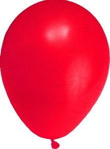 Balóny nafukovacie "M", 100 ks, èervené