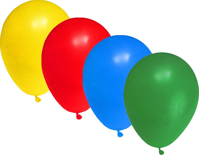 Balóny nafukovacie "L", 100 ks, farebný mix