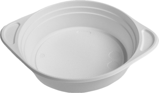 Miska polievková biela 350 ml, PP, 100 ks