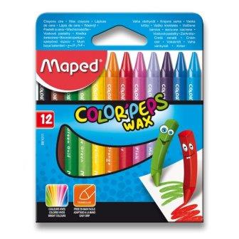 Voskovky Maped Color Peps, 12 ks