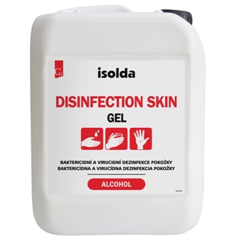 Gel dezinfekčný s alkoholom Isolda Disinfection Skin, 5 l.