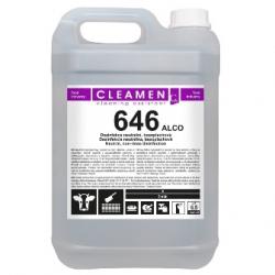Cleamen 646 ALCO, potravinrska bezoplachov dezinfekcia plch 5 l