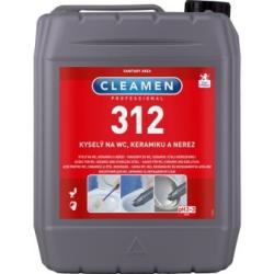 Cleamen 312 na WC a nerez kysl�, 5 l. (n�hrada Krystal ru�ov�)