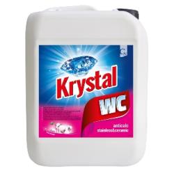 Krystal na WC a nerez kysl ruov, 5 l.