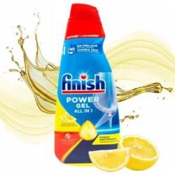 Gel do umvaky riadu Finish Power lemon, 900 ml.