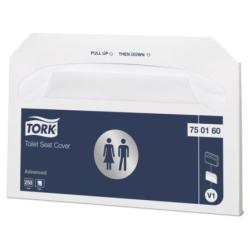 Podložky papierové na WC, TORK 750160, 250 ks
