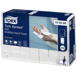 Utierky ZZ 2-vr, 4740 ks, TORK Multifold H2 100288, biele