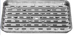 Tcka ALU na gril, 34,4x22,4 cm, 3 ks