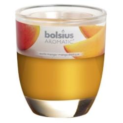 Sviečka aromatická Bolsius, 23 hodín, mango