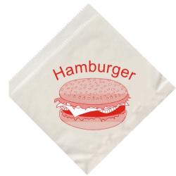 Vreck na hamburger 14x14 cm, 500 ks