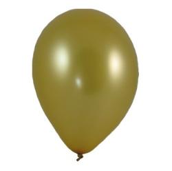 Balóny nafukovacie "M", 100 ks, zlaté
