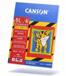 Papier A4 CANSON, 80 g/m2, 10 ks, farebn�