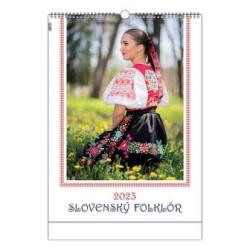 Kalendár nástenný Slovenský Folklór (34x46 cm)