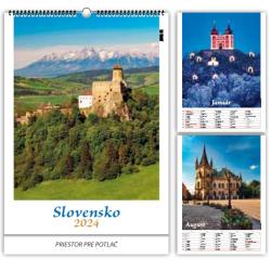 Kalendr nstenn Slovensko (34x46 cm)