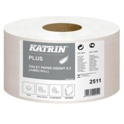 Toaletn papier Jumbo 19, 2-vr, CEL, KATRIN Plus, 100 m