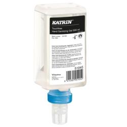 Gel dezinfekn s alkoholom Katrin, 500 ml. do bezdotykovho dvkovaa
