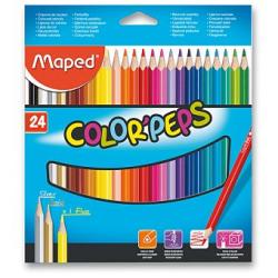 Pastelky MAPED, Color Peps, 24 ks.