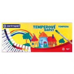 Farby temperov Centropen, 12 ml, 12 farieb