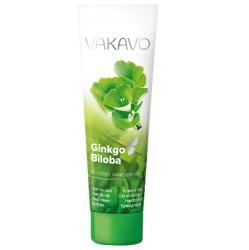 Krm na ruky VAKAVO 100 ml, ginkgo biloba