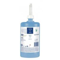 Mydlo tekut Tork S1 Premium, 1 l., na vlasy a telo 420601