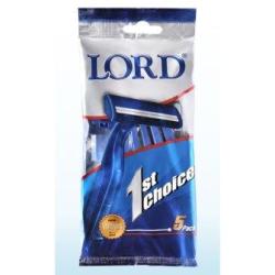 Holiaci strojek LORD, pnsky jednorzov dvojbritvov, 5 ks